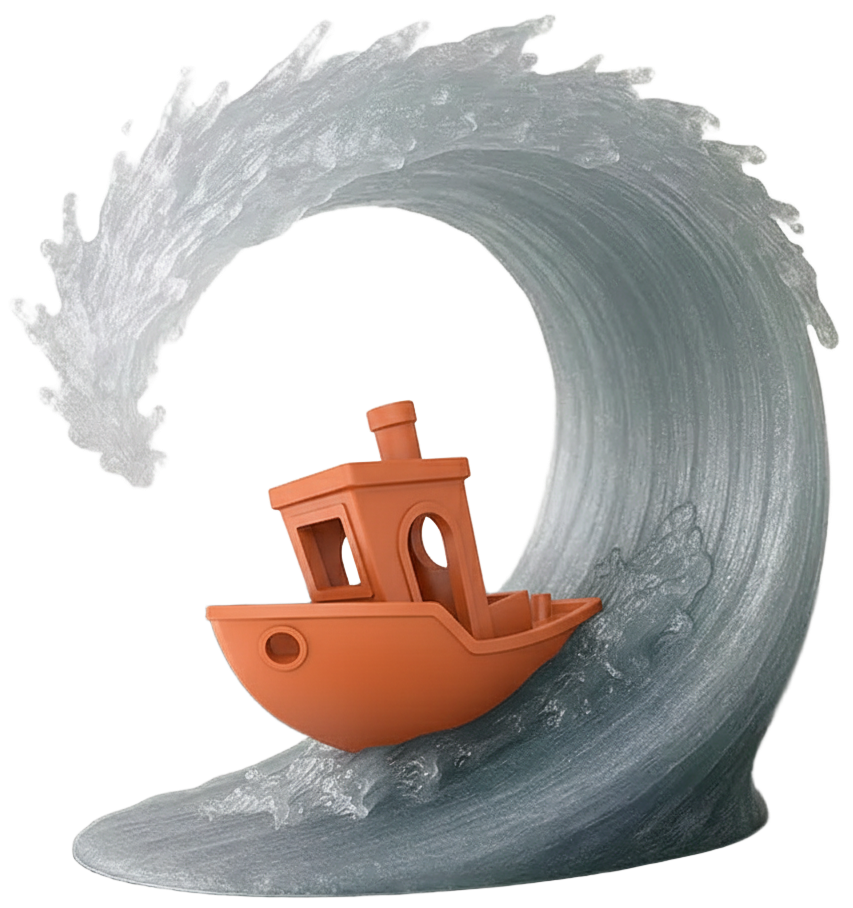 hero wave boat 3d print